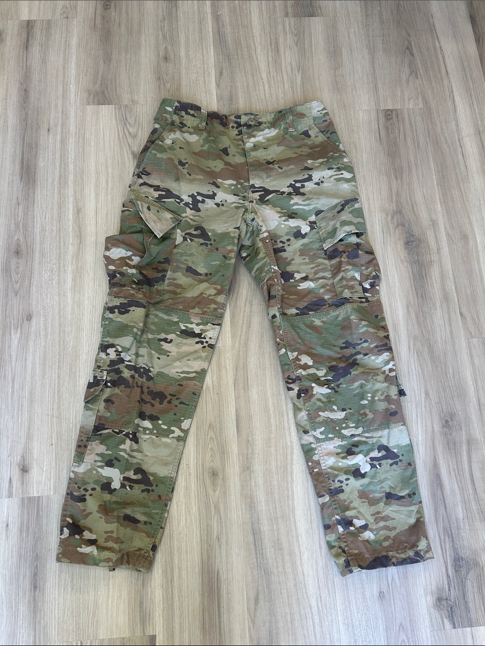 US Army Military OCP Camo Cargo Pants Medium Regular Combat Uniform Trousers